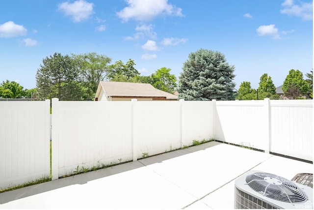 172 S 880 E, American Fork, UT 84003 - view of patio featuring fence and central AC unit