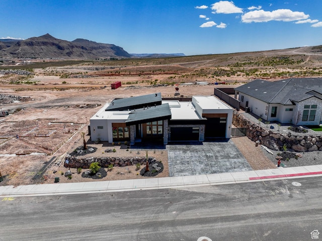 1575 W 840 S, Hurricane, UT 84737 - overview of rural landscape with a mountain backdrop and a desert landscape