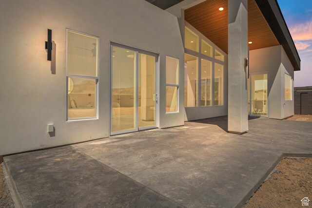 1575 W 840 S, Hurricane, UT 84737 - rear view of property with a patio area and stucco siding