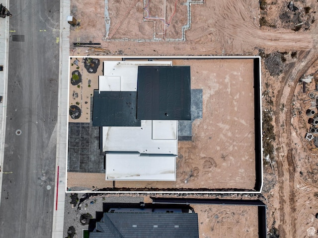 1575 W 840 S, Hurricane, UT 84737 - aerial view of property and surrounding area featuring property boundaries highlighted