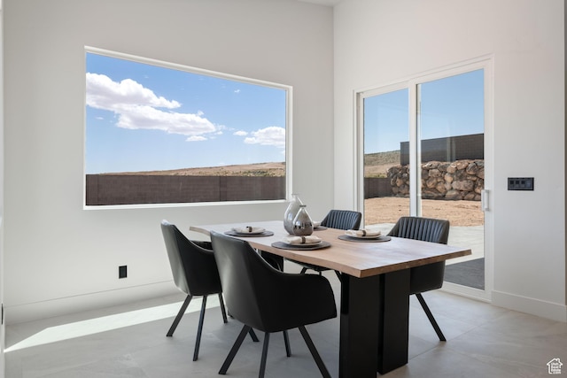 1575 W 840 S, Hurricane, UT 84737 - dining space with plenty of natural light and baseboards