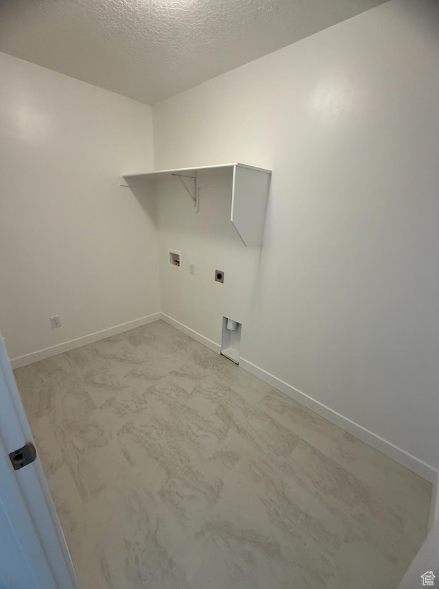 384 E 1480 N Unit 56, Salem, UT 84653 - laundry room featuring hookup for a washing machine, electric dryer hookup, and a textured ceiling