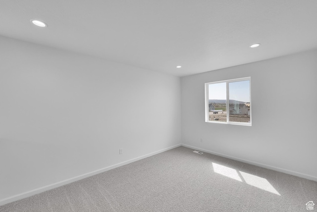 251 W 825 S Unit 306, Willard, UT 84340 - spare room with recessed lighting, carpet floors, and baseboards