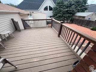 view of deck