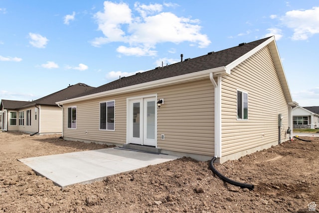 837 N 980 W Unit 66, Tremonton, UT 84337 - rear view of property featuring french doors and a patio area