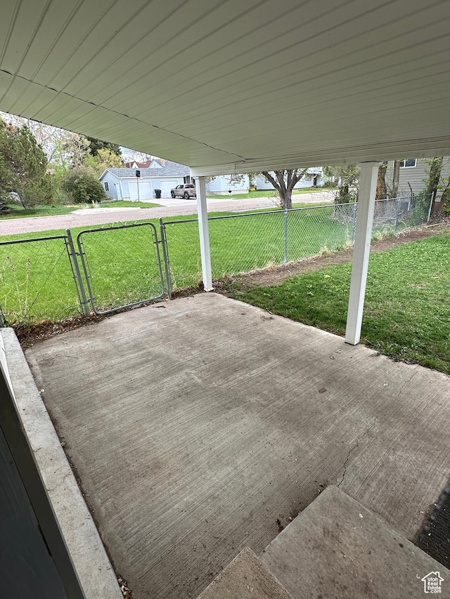 733 Clay St, Montpelier, ID 83254 - view of patio / terrace featuring a gate