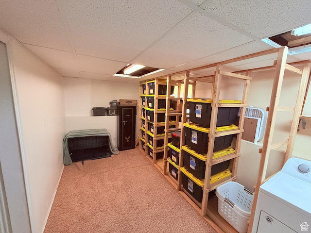 5582 W Joshua Cir S, West Jordan, UT 84081 - storage area featuring washer / clothes dryer