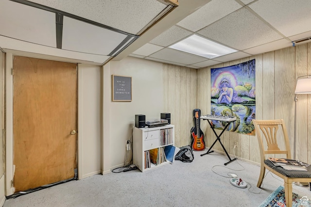 2172 S 800 E, Salt Lake City, UT 84106 - interior space with baseboards and a paneled ceiling