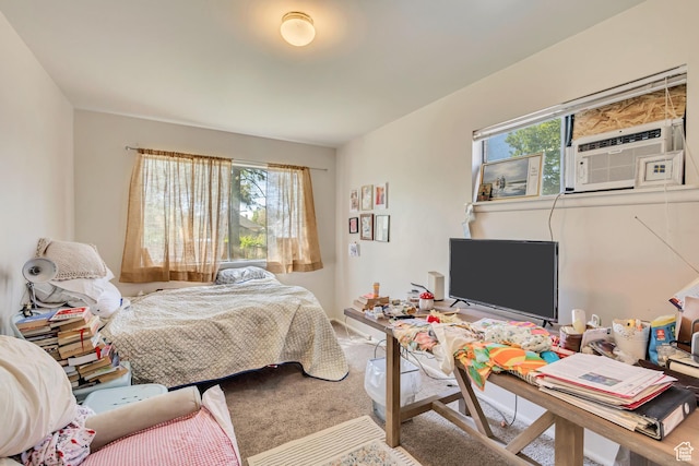 2172 S 800 E, Salt Lake City, UT 84106 - bedroom with carpet flooring and cooling unit