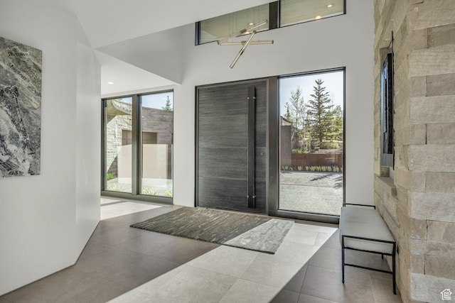 800 Hollyhock St, Park City, UT 84098 - entryway with tile patterned floors