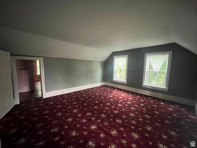 375 E 200 S, Centerville, UT 84014 - bonus room with vaulted ceiling, carpet floors, and baseboards