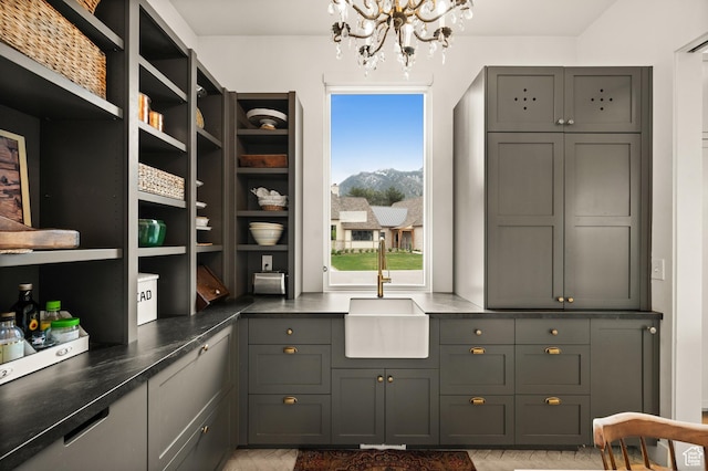 10076 S Wild Goose Cv E, Sandy, UT 84092 - pantry with a sink