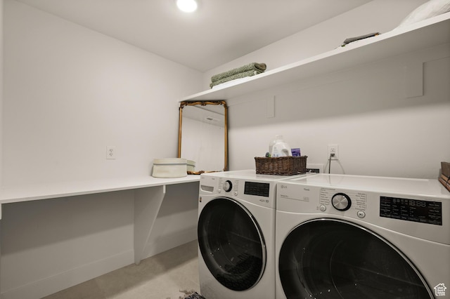 10076 S Wild Goose Cv E, Sandy, UT 84092 - washroom featuring washing machine and dryer