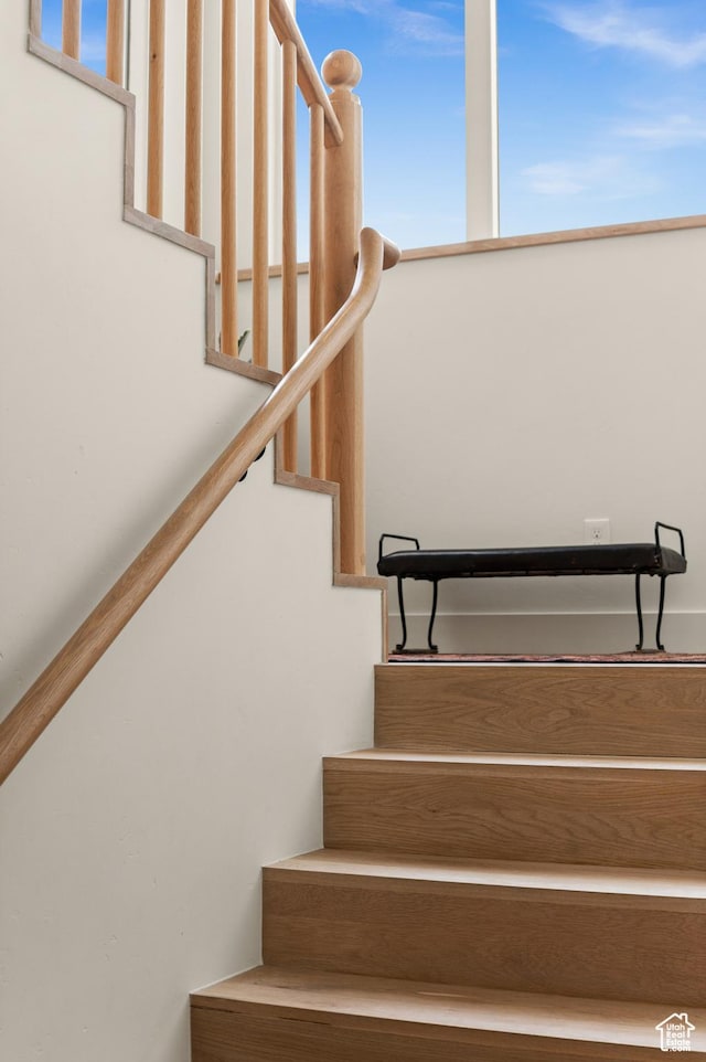 10076 S Wild Goose Cv E, Sandy, UT 84092 - view of staircase