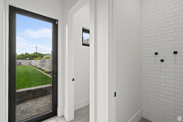 bathroom with baseboards