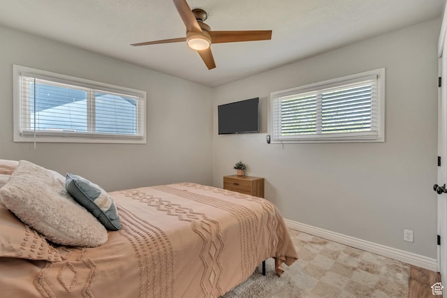 120 N 5th St, Tooele, UT 84074 - bedroom with baseboards and ceiling fan