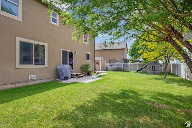1066 W 1325 S, Springville, UT 84663 - view of yard with a storage shed, a playground, and an outdoor structure