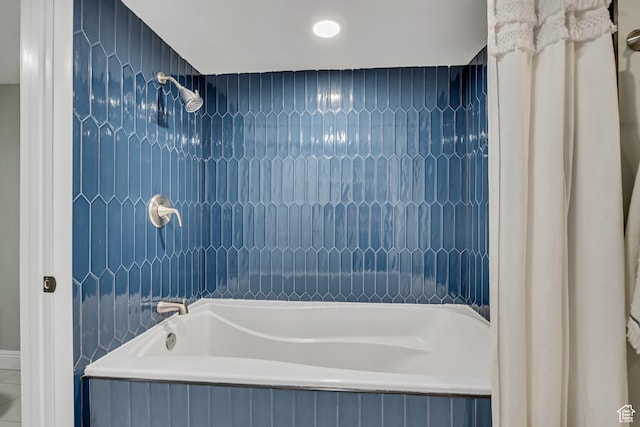 476 E 3050 N, North Ogden, UT 84414 - bathroom featuring shower / bath combo with shower curtain
