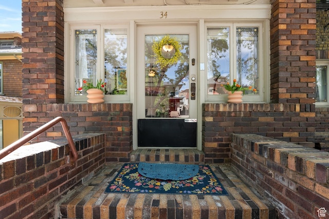 86 N B St Unit 34, Salt Lake City, UT 84150 - sitting room with brick wall