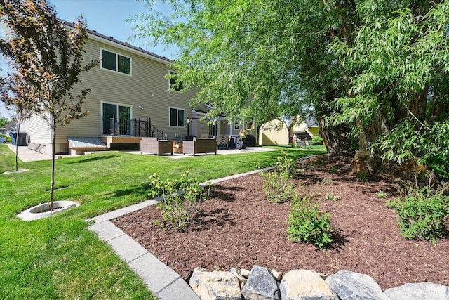 538 W 600 S, Logan, UT 84321 - back of property with a yard and a patio area