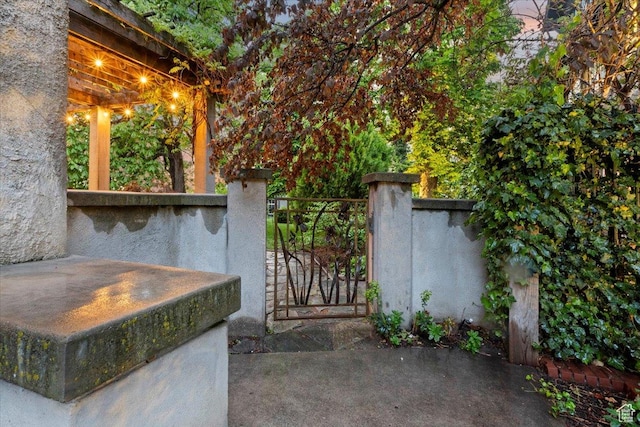 34 S Haxton Pl, Salt Lake City, UT 84102 - doorway to property with a gate and fence