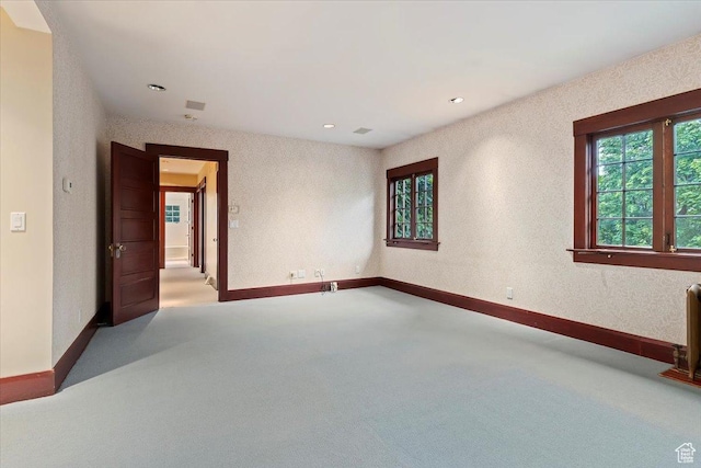 34 S Haxton Pl, Salt Lake City, UT 84102 - carpeted empty room with baseboards and recessed lighting