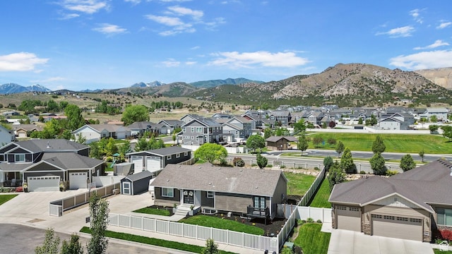 13956 S Wild Colt Cir, Herriman, UT 84096 - aerial view of residential area with a mountainous background