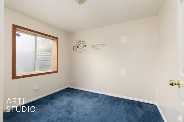 2956 W Mackay Meadows Pl, West Valley City, UT 84119 - unfurnished room featuring dark colored carpet and baseboards