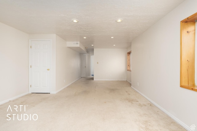 2956 W Mackay Meadows Pl, West Valley City, UT 84119 - below grade area featuring recessed lighting, carpet floors, and baseboards