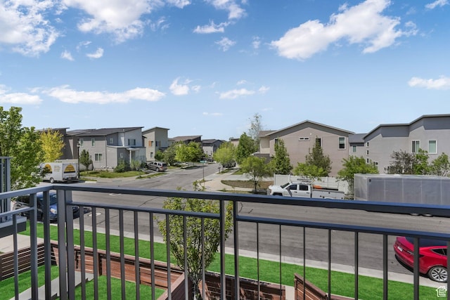 5368 W Sonova Ln S, Herriman, UT 84096 - balcony with a residential view