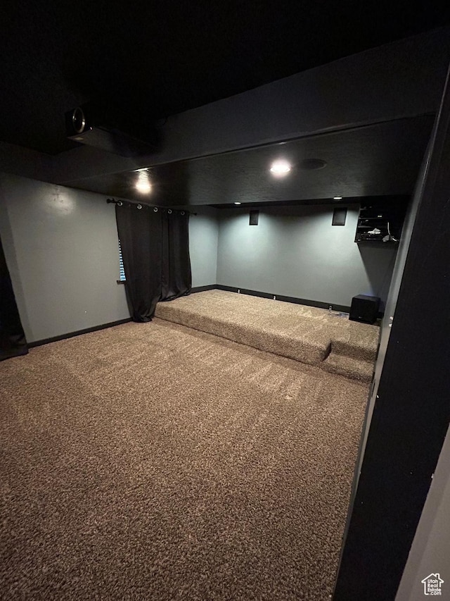 642 W 1250 S, Lehi, UT 84043 - carpeted cinema with baseboards