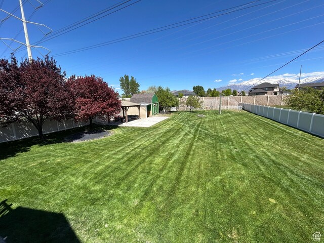 642 W 1250 S, Lehi, UT 84043 - view of yard with a patio and a gazebo