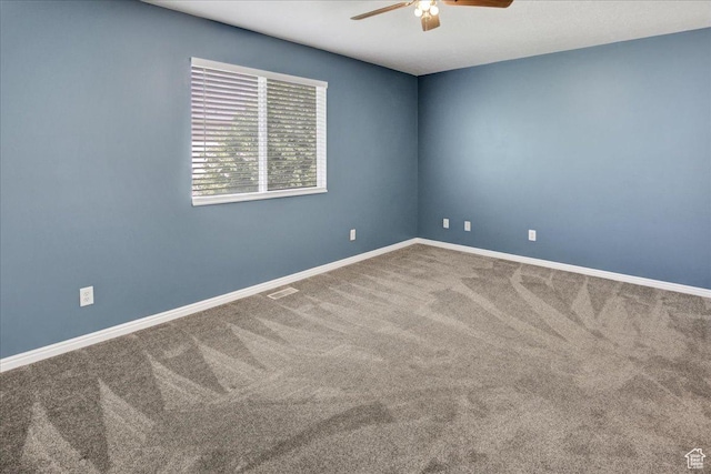 2421 N 400 E Unit M-1, North Ogden, UT 84414 - carpeted spare room featuring ceiling fan and baseboards