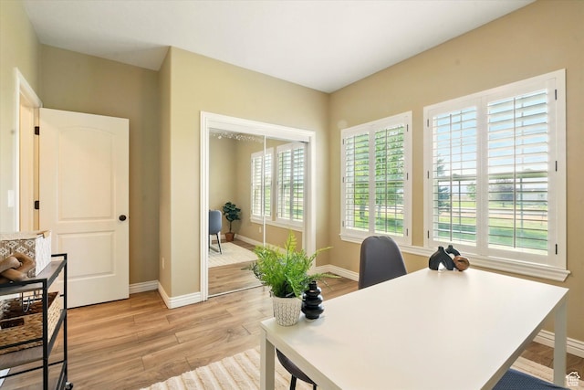 2897 W 3400 N, Benson, UT 84335 - office space featuring light wood-style floors and baseboards