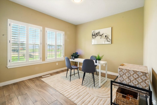 2897 W 3400 N, Benson, UT 84335 - office space featuring baseboards and wood finished floors