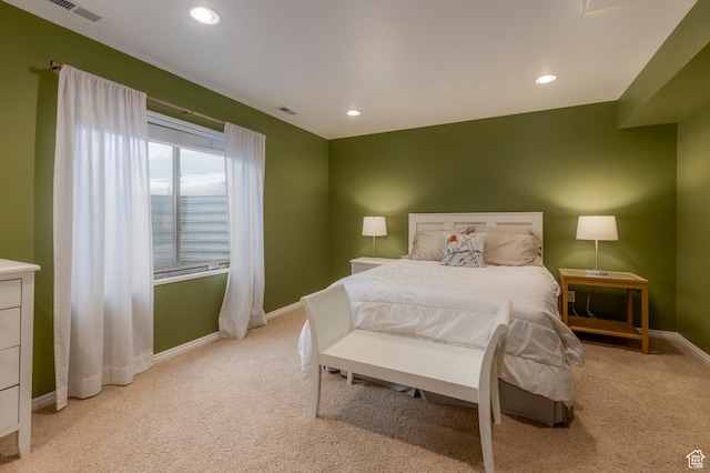 1267 E Foxcrest Ct, Park City, UT 84098 - bedroom with carpet, baseboards, and recessed lighting