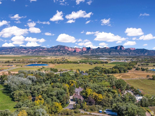 305 S Rachel Ln, New Harmony, UT 84757 - aerial view of a mountainous background