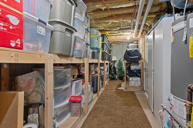 2242 E Deere View Dr N, Layton, UT 84040 - storage room with water heater