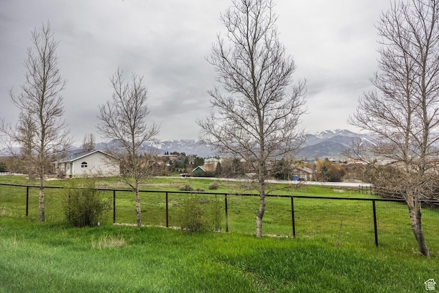 125 E Countryside Cir, Park City, UT 84098 - view of yard featuring a mountain view and a view of rural / pastoral area