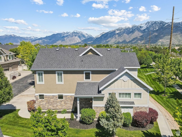 82 E Danta Dr S, Draper, UT 84020 - view of subject property with a mountain backdrop