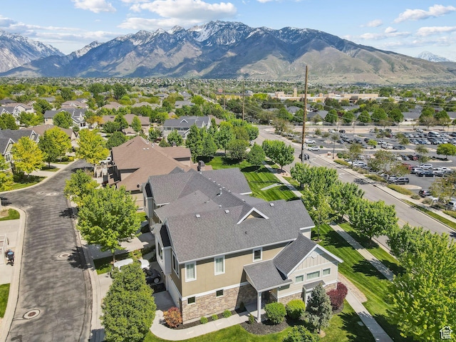 82 E Danta Dr S, Draper, UT 84020 - aerial perspective of suburban area featuring mountains