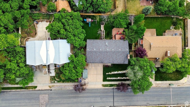 drone / aerial view