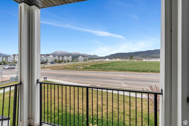 1218 S Sawmill Blvd Unit 1-106, Heber City, UT 84032 - balcony featuring a mountain view