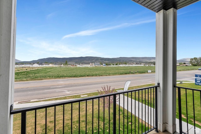 1218 S Sawmill Blvd Unit 1-106, Heber City, UT 84032 - balcony featuring a mountain view