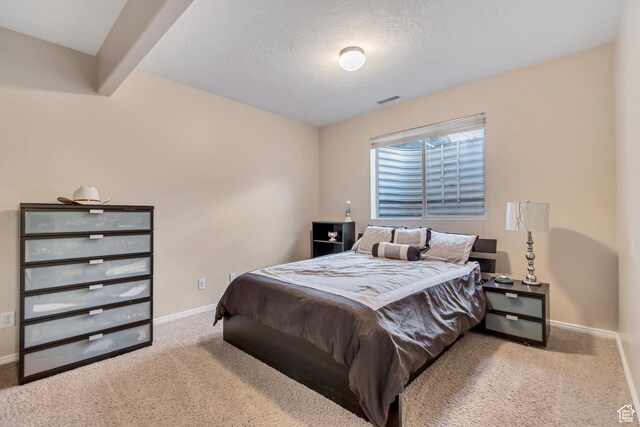 5414 W Island Creek Dr S, West Jordan, UT 84081 - bedroom featuring baseboards, carpet, and a textured ceiling