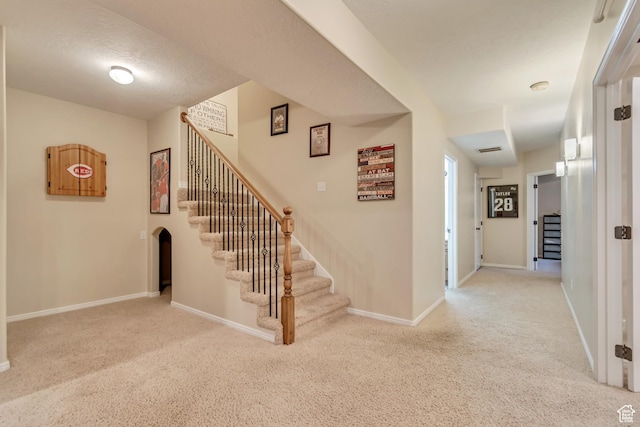 5414 W Island Creek Dr S, West Jordan, UT 84081 - stairs with carpet and baseboards