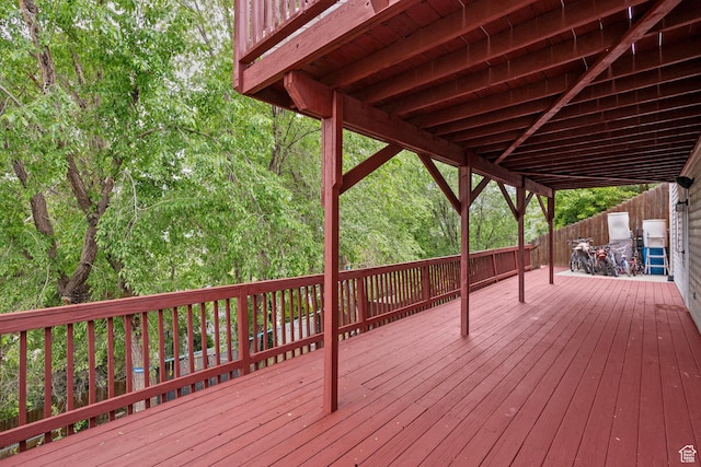 2142 Alaska Ave, Provo, UT 84606 - view of wooden deck