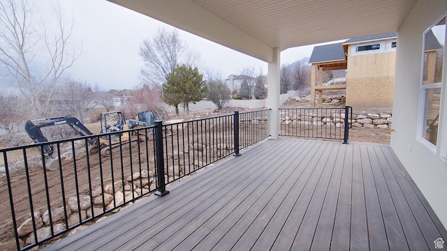 view of deck