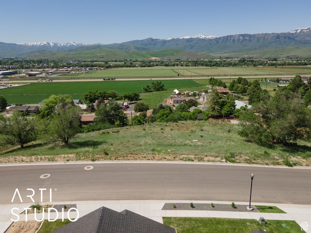 752 N Sunset Dr, Morgan, UT 84050 - view of mountain backdrop with rural landscape and abundant farmland