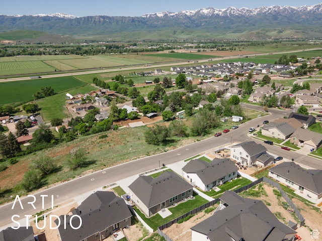752 N Sunset Dr, Morgan, UT 84050 - view of rural area featuring a mountainous background and nearby suburban area